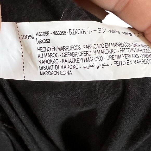 Zara Black Dress with‎ Knots - Picture 8 of 8